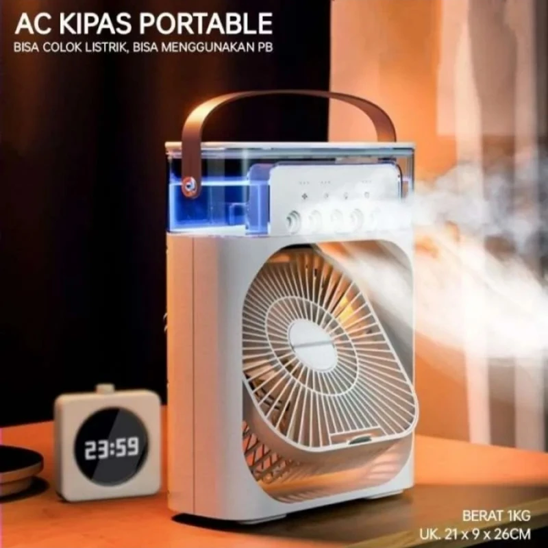 پنکه رومیزی مه پاش مدل AIR COOLER FAN سایز بزرگ - Image 3